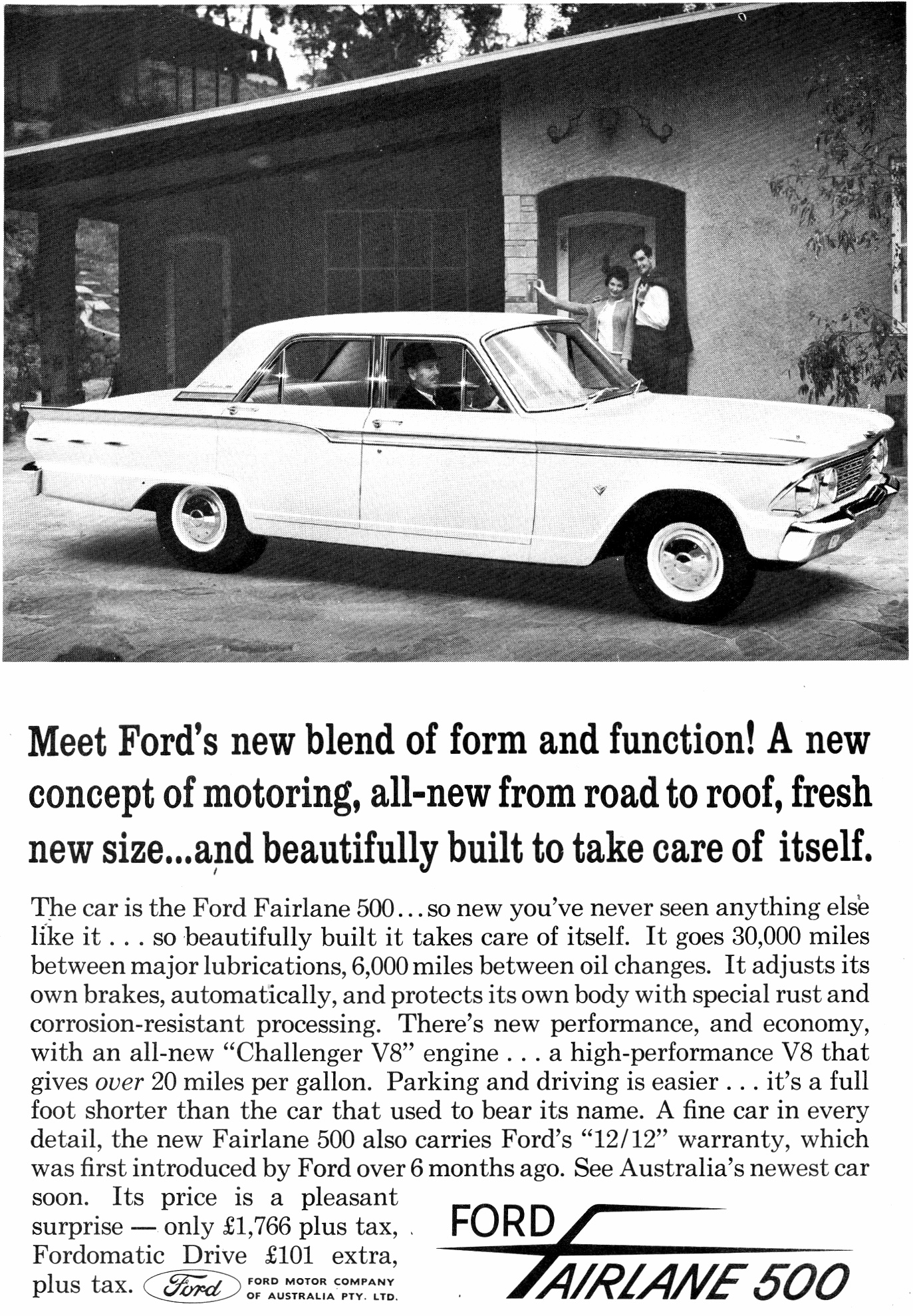 1962 FB Ford Fairlane 500